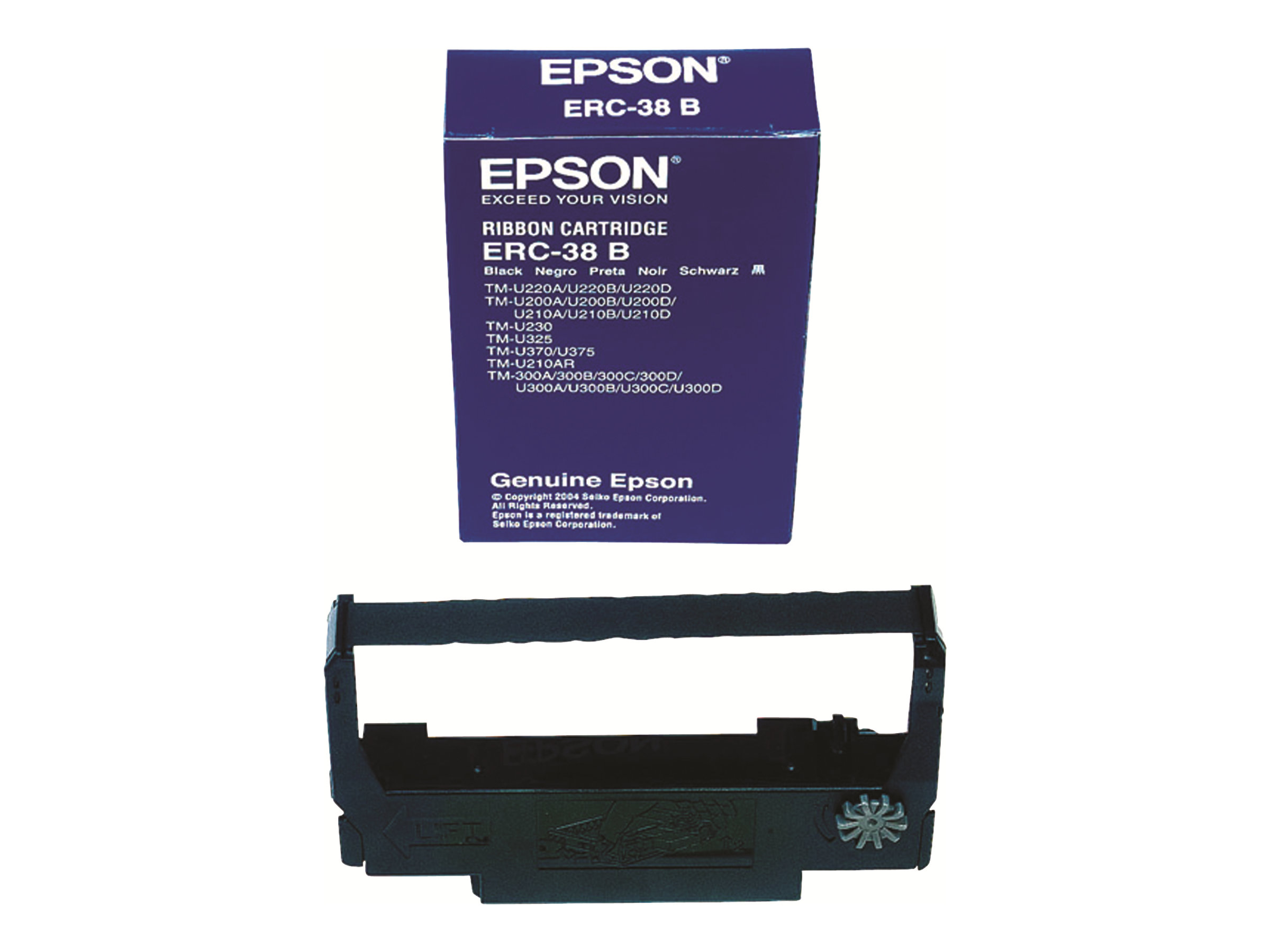 Epson ERC38B must värvilint, mudelitele M300 / TM-U2