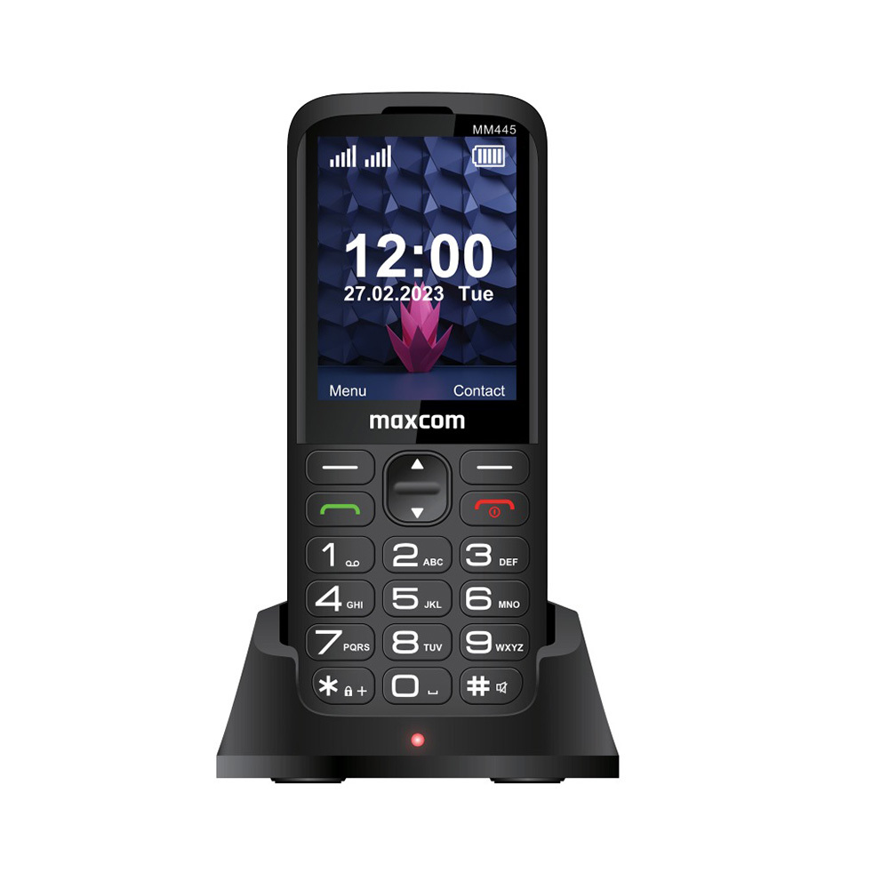 Maxcom MM 445 L mobiiltelefon, must