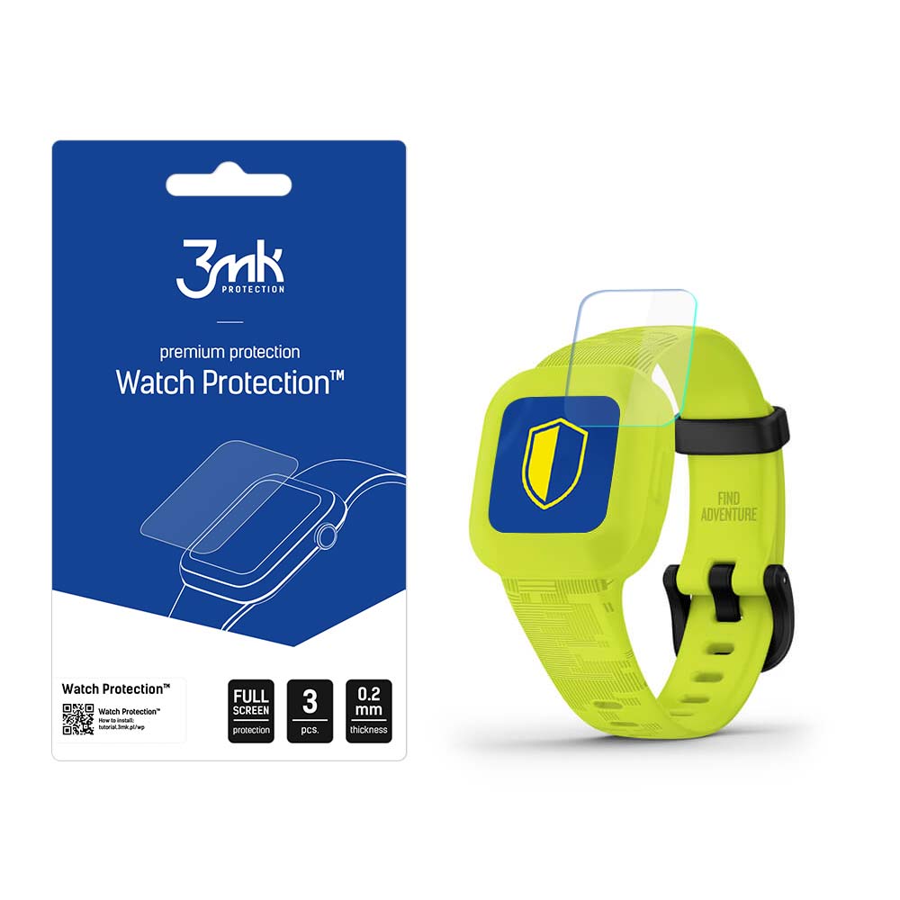 Garmin Vivofit jr.3 – 3mk Watch Protection ARC nutikella ekraanikaitse