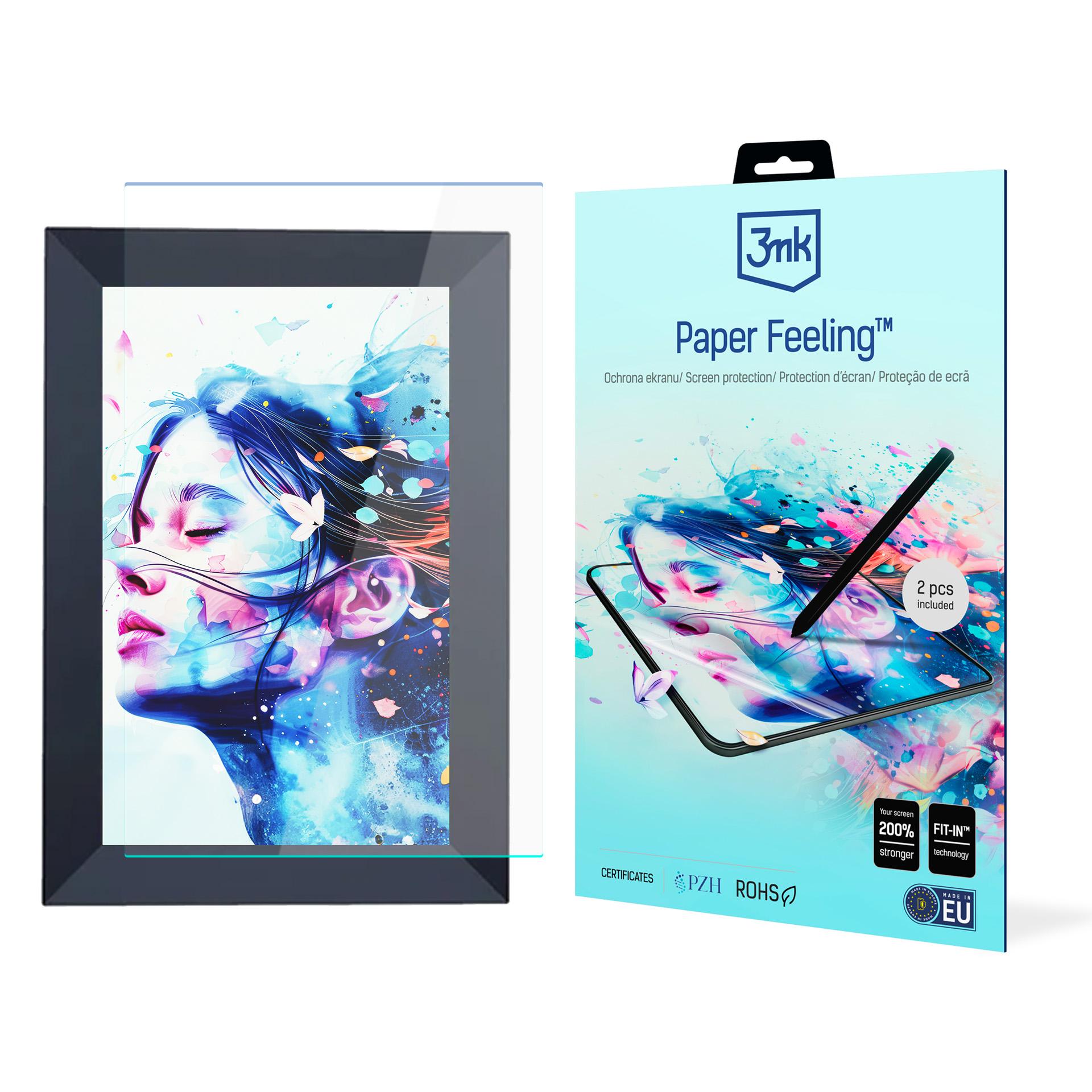 DENVER Frameo PFF-1064B – 3mk Paper Feeling (kuni 11") tahvelarvuti ekraanikaitse