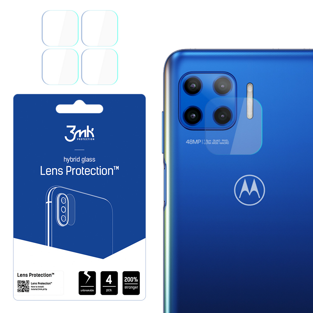 Hübriidklaas 3MK Hübriidklaas kaamera MOTOROLA MOTO G 5G PLUS kaamerale 4 tk.