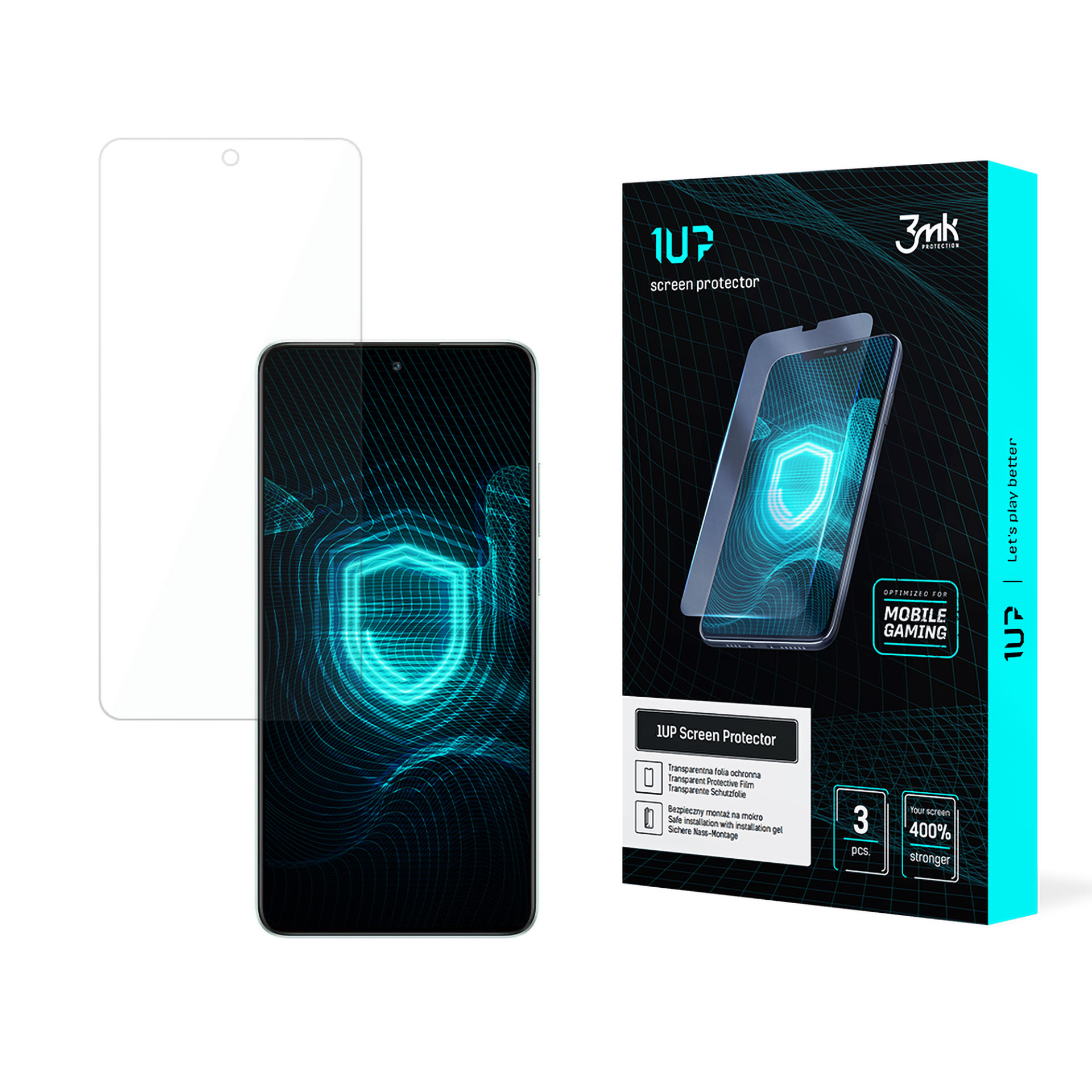 OnePlus Nord CE 4 – 3mk 1UP telefoni ekraanikaitse