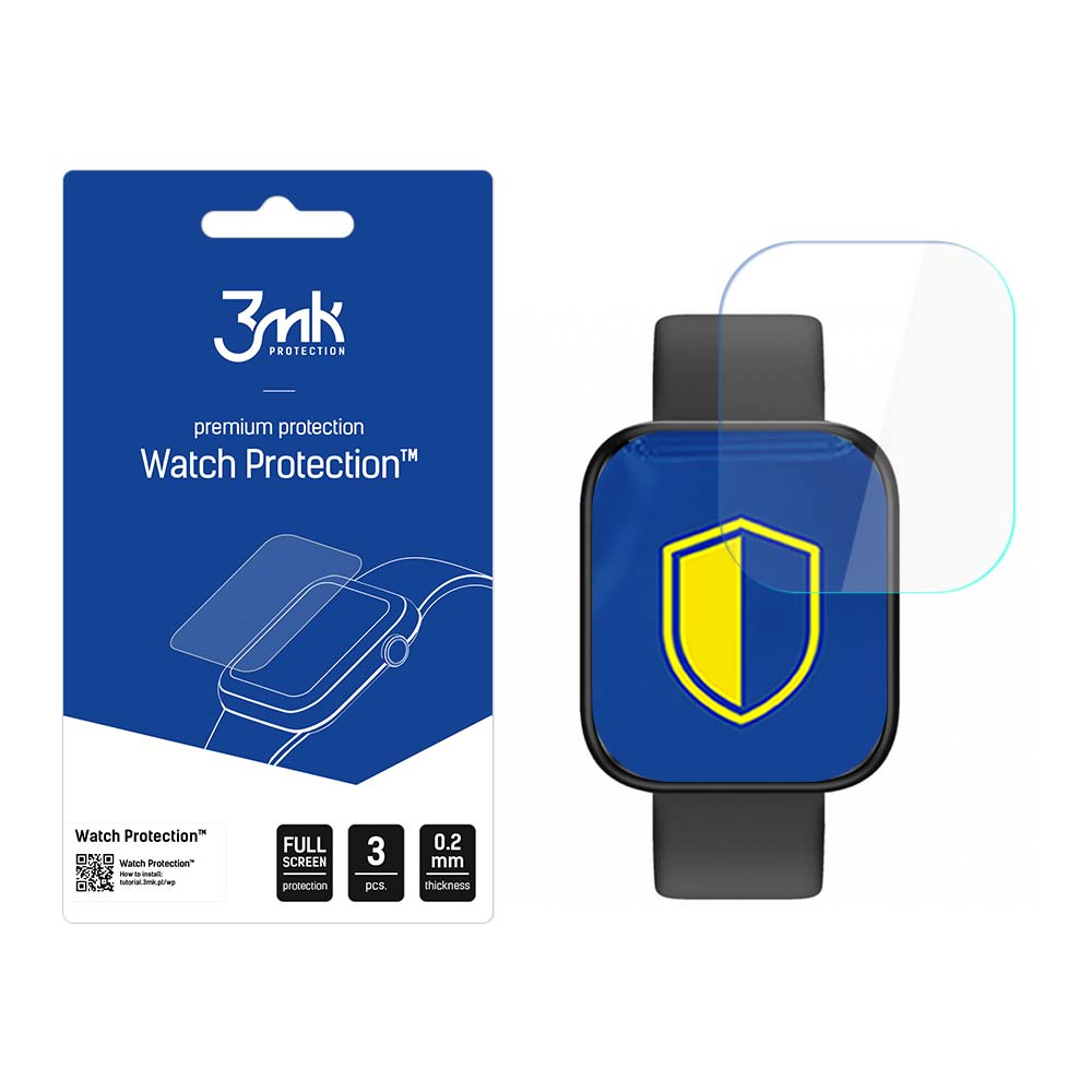 MEDIA-TECH Activeband Progress MT868 – 3mk Watch Protection ARC nutikella ekraanikaitse