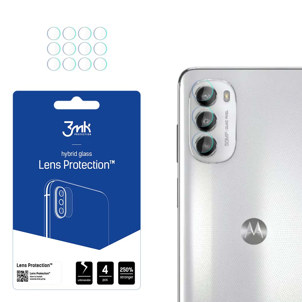 Motorola Moto G82 5G – 3mk Lens Protection kaamera objektiivi kaitse