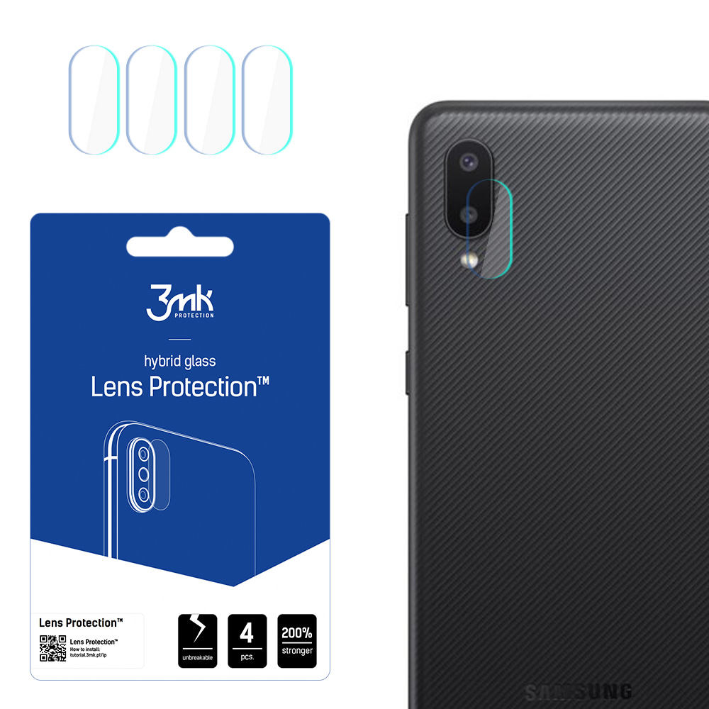 Samsung Galaxy A02 – 3mk Lens Protection kaamera objektiivi kaitse