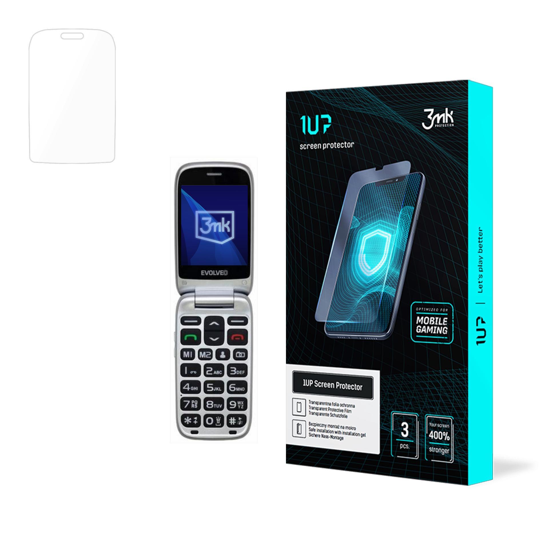 Evolveo EasyPhone FS – 3mk 1UP telefoni ekraanikaitse