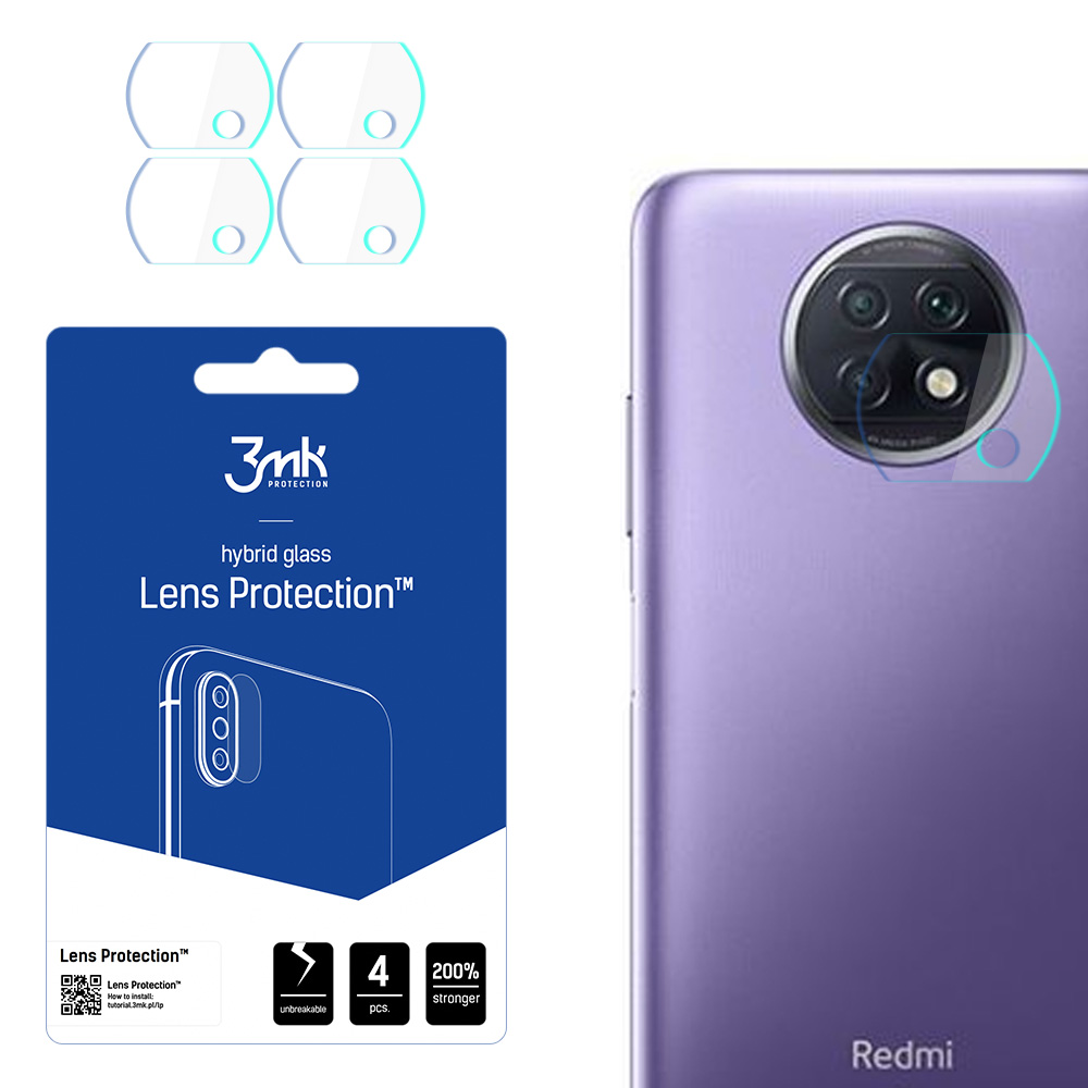 3mk Lens Protection™ hybrid camera glass jaoks Xiaomi Redmi Note 9T 5G