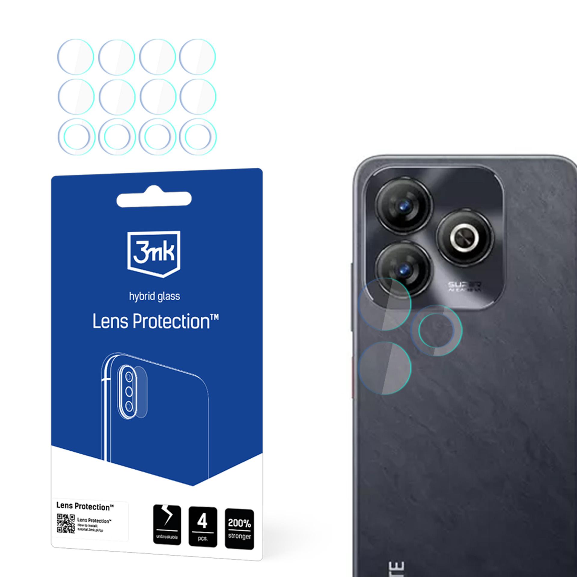 Hübriidklaas jaoks Camera Lens 3mk Lens Protection jaoks ZTE Blade V60 Smart