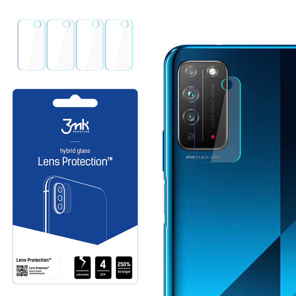 Honor X10 5G – 3mk Lens Protection kaamera objektiivi kaitse