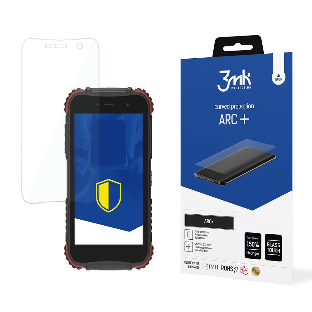 Doogee S35 – 3mk ARC+ telefoni ekraanikaitse