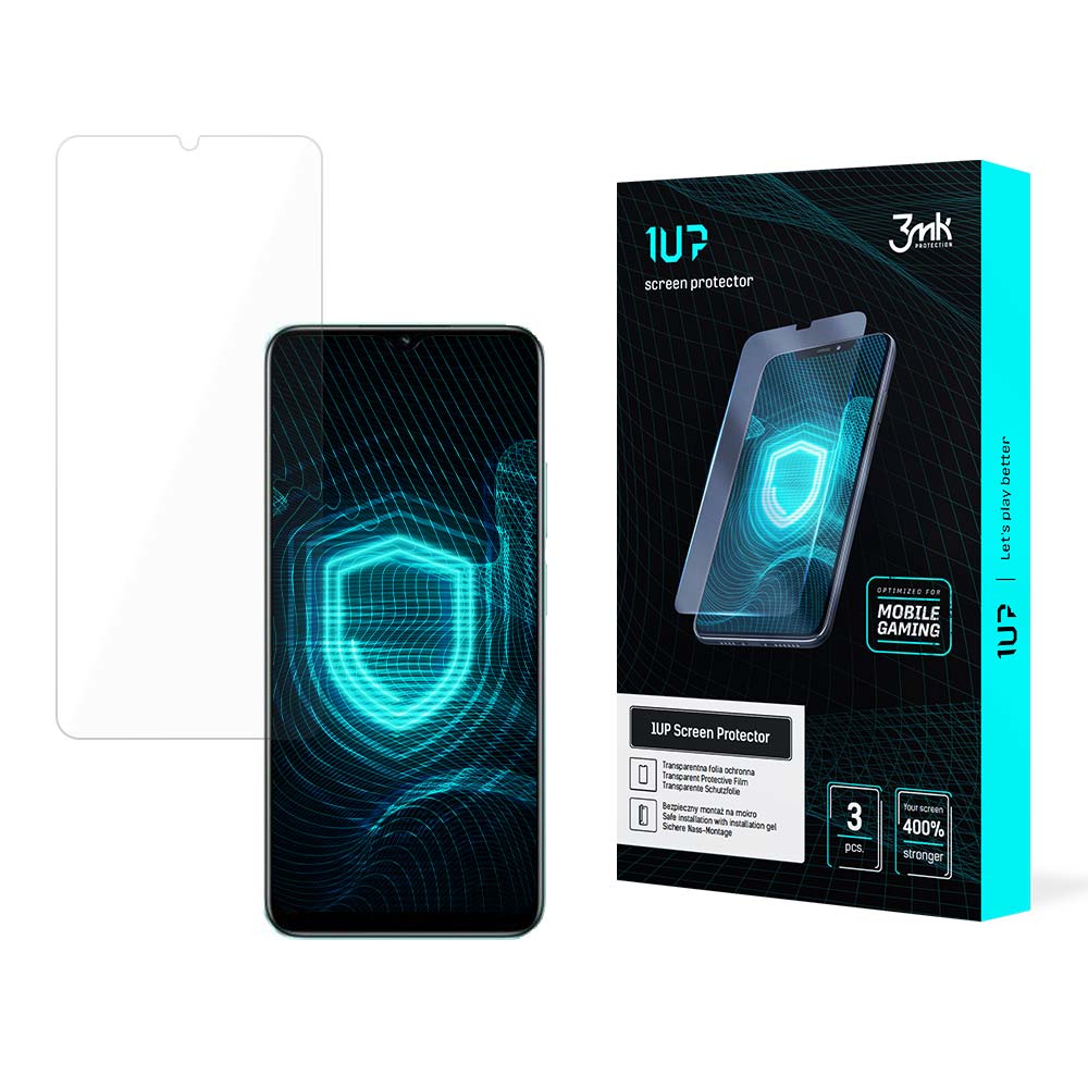 Realme C33 – 3mk 1UP telefoni ekraanikaitse