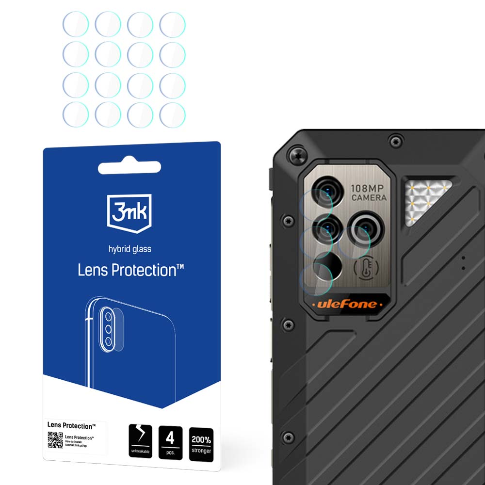 Ulefone Power Armor 19 – 3mk Lens Protection kaamera objektiivi kaitse