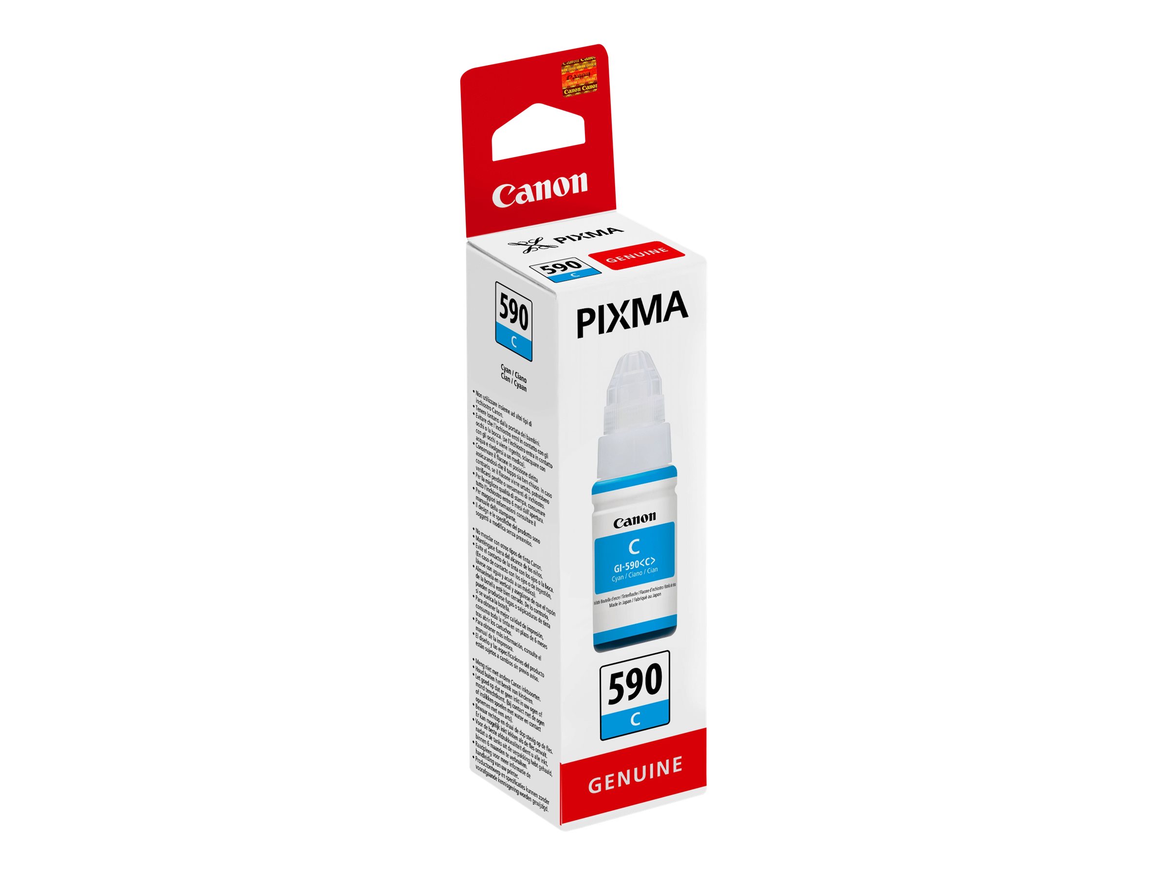 Canon GI-590C tindipudel, tsüaan
