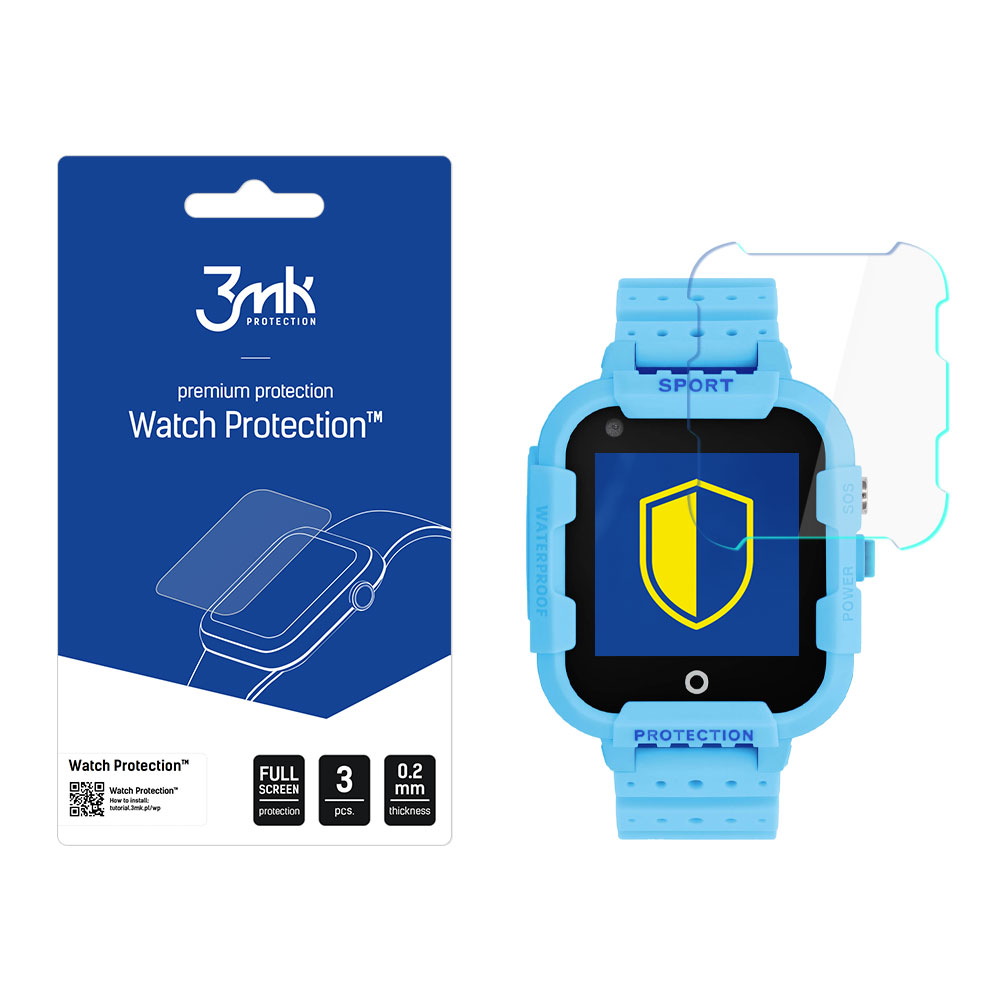 Garett Kids 4G – 3mk Watch Protection FlexibleGlass nutikella ekraanikaitse
