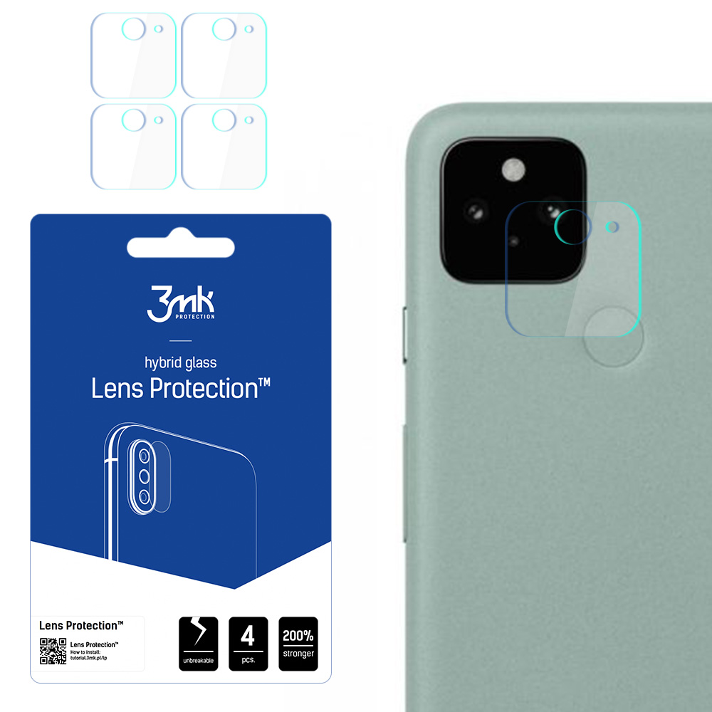 Google Pixel 5 5G – 3mk Lens Protection kaamera objektiivi kaitse