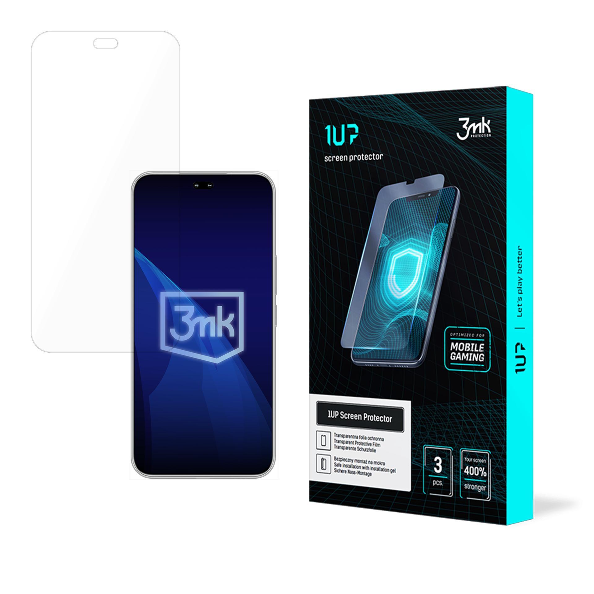 Honor 400 PRO – 3mk 1UP telefoni ekraanikaitse