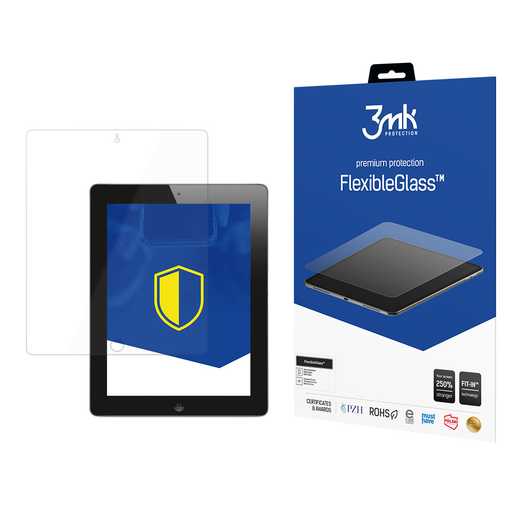 Apple iPad 3 gen – 3mk FlexibleGlass (kuni 11") tahvelarvuti ekraanikaitse