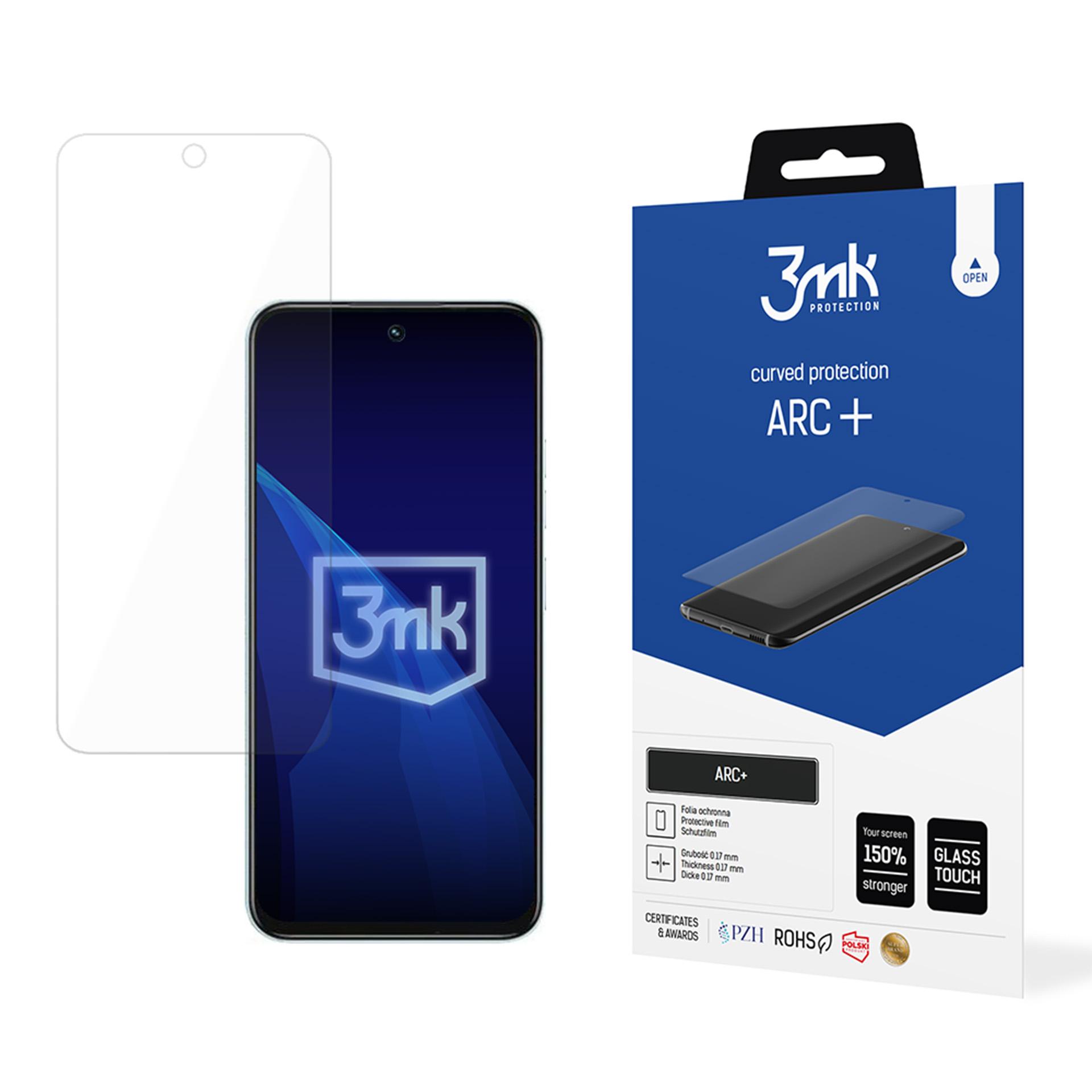Tecno Spark 30 5G – 3mk ARC+ telefoni ekraanikaitse