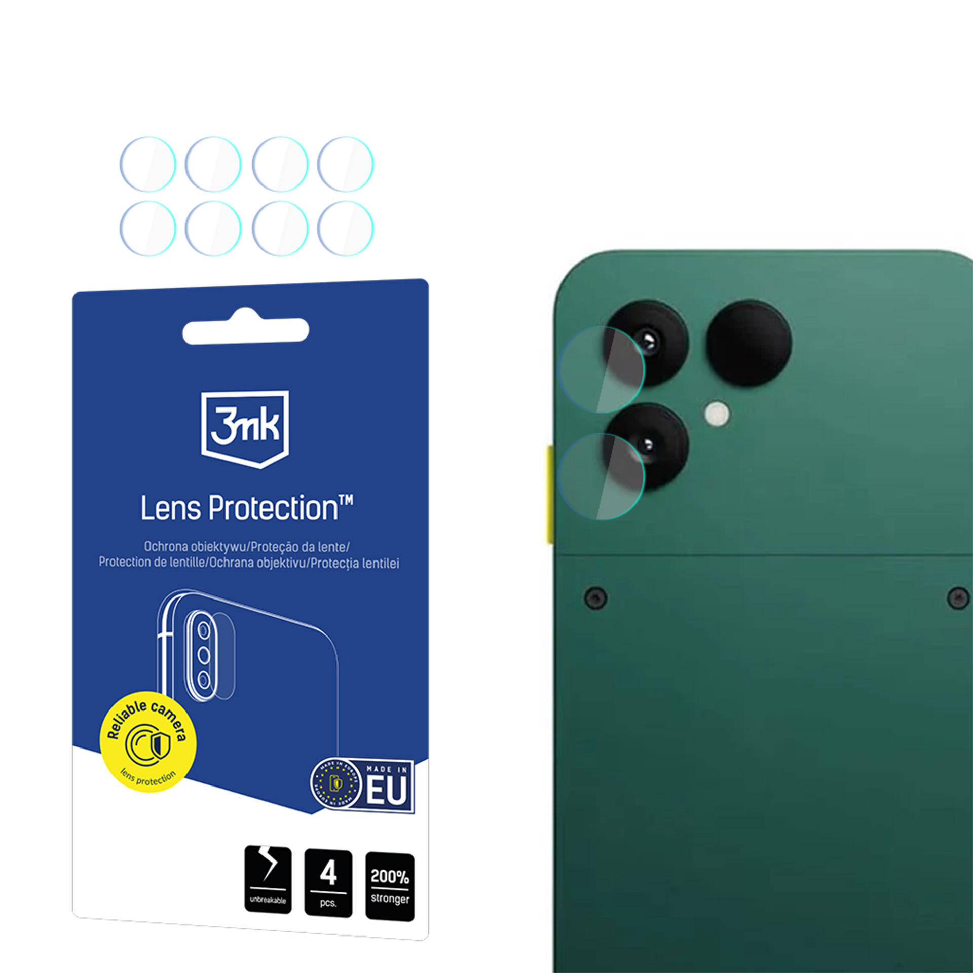Fairphone 6 – 3mk Lens Protection kaamera objektiivi kaitse