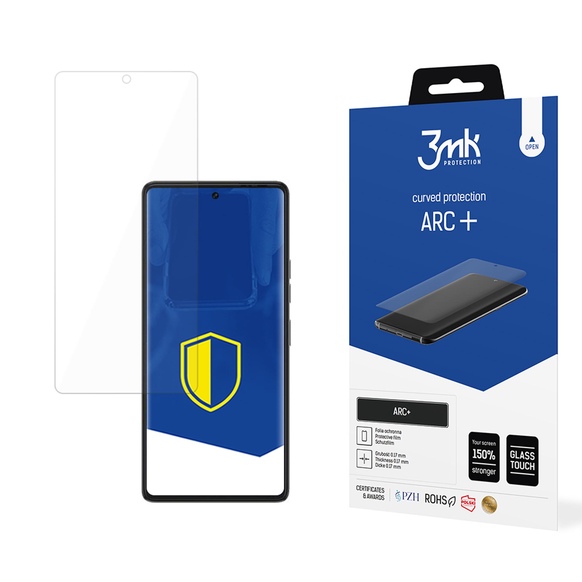Vivo V40 Lite – 3mk ARC+ telefoni ekraanikaitse