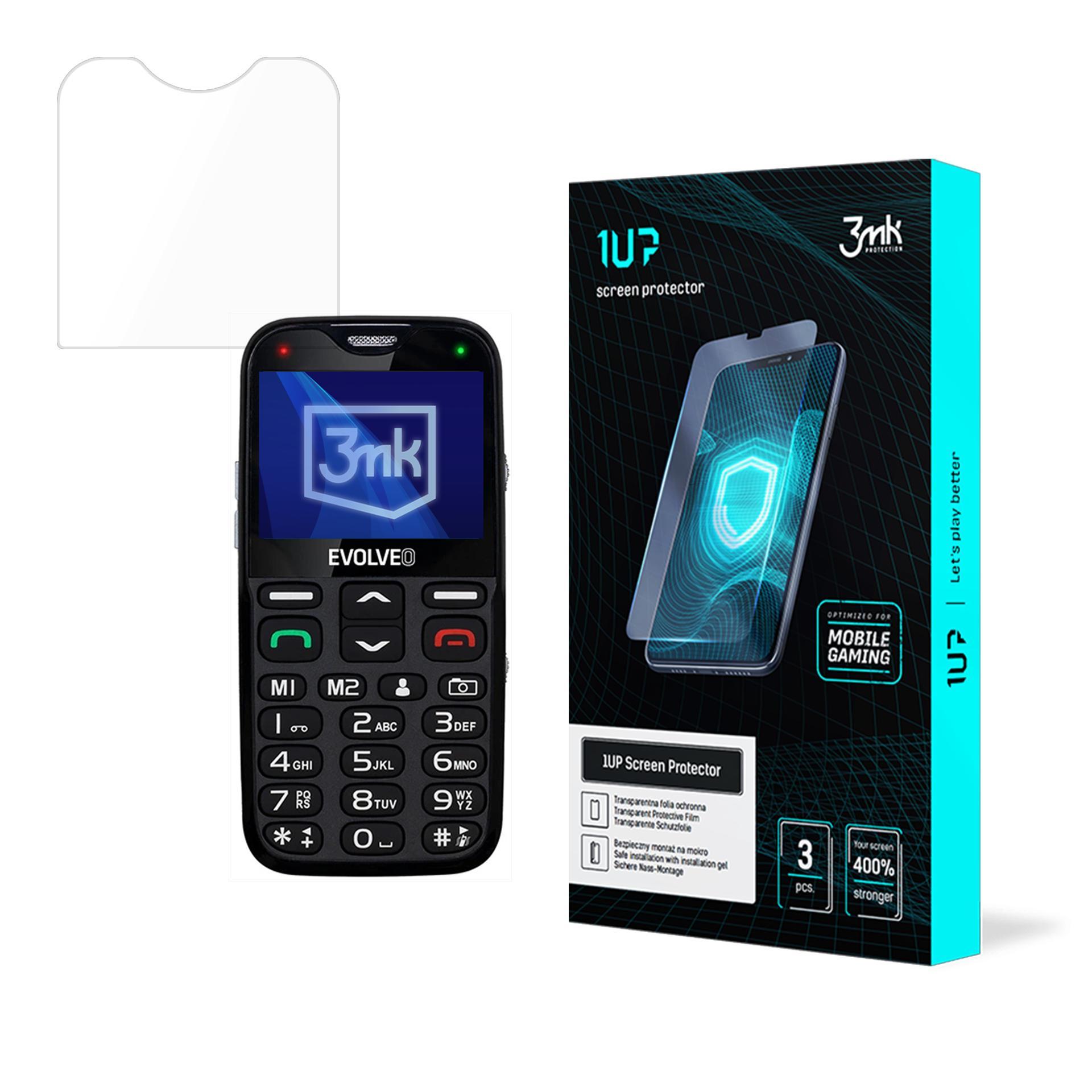 Evolveo EasyPhone XG – 3mk 1UP telefoni ekraanikaitse