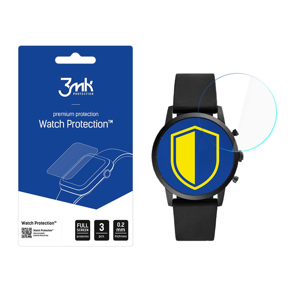 Fossil Collider FTW7010 – 3mk Watch Protection ARC nutikella ekraanikaitse
