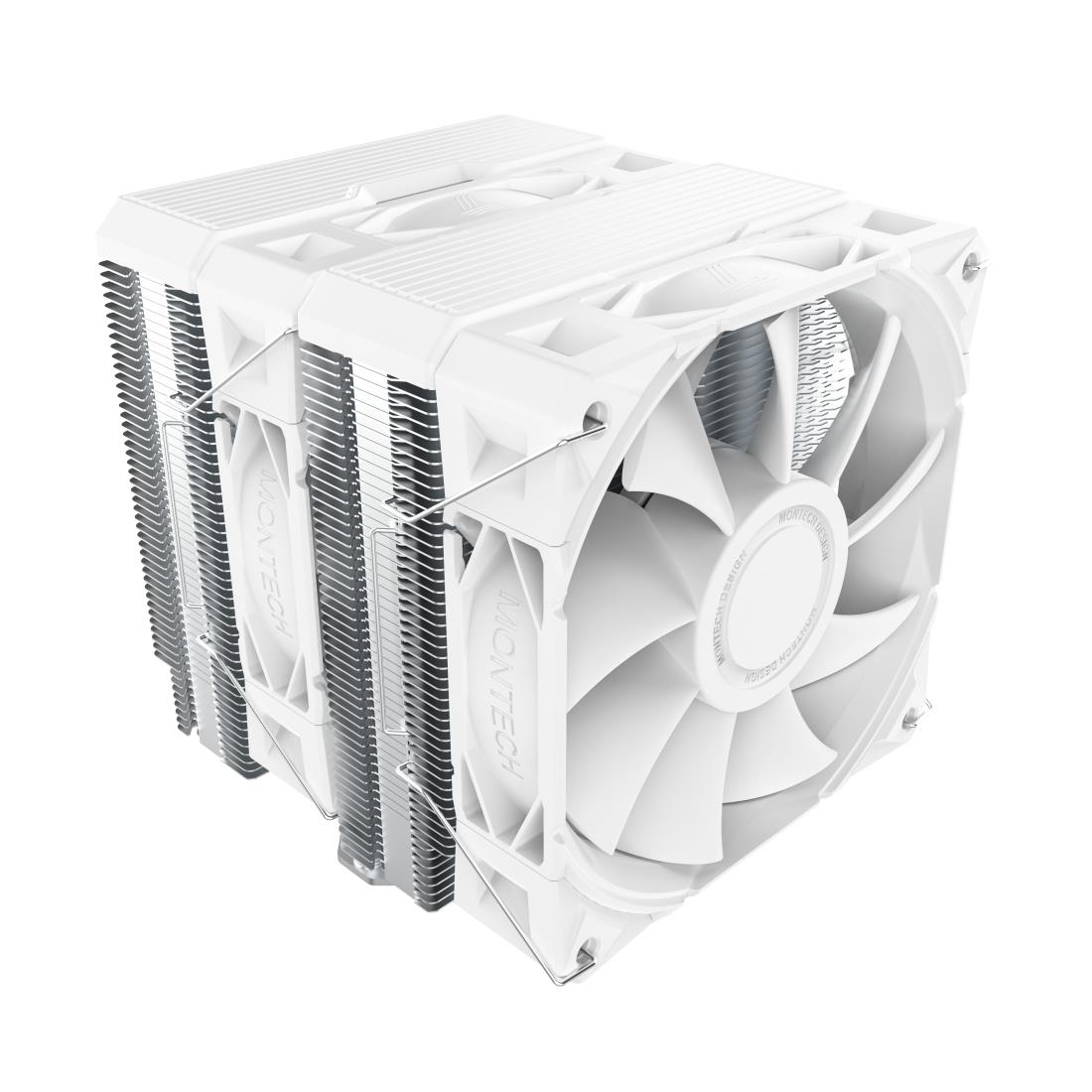 Montech NX600 (W) universaalne protsessori jahuti, valge