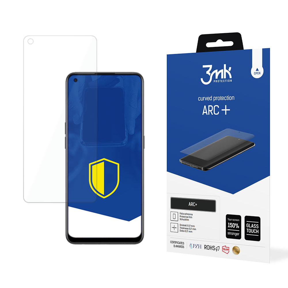OnePlus Nord CE 2 5G – 3mk ARC+ telefoni ekraanikaitse