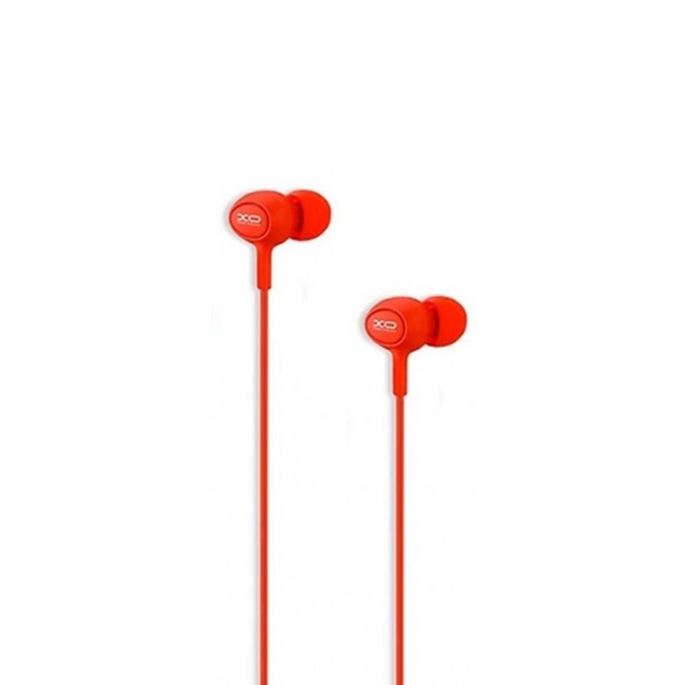 XO juhtmega kõrvaklapid S6 jack 3,5mm, punased