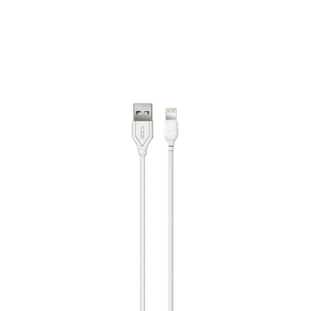 XO kaabel NB103 USB - Lightning 1,0 m 2,1A, valge