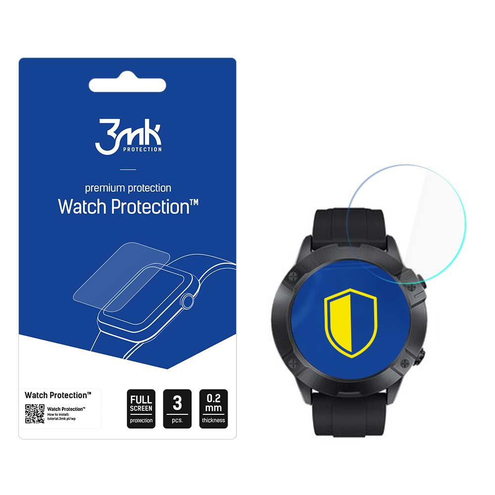 Cubot N1 – 3mk Watch Protection FlexibleGlass nutikella ekraanikaitse