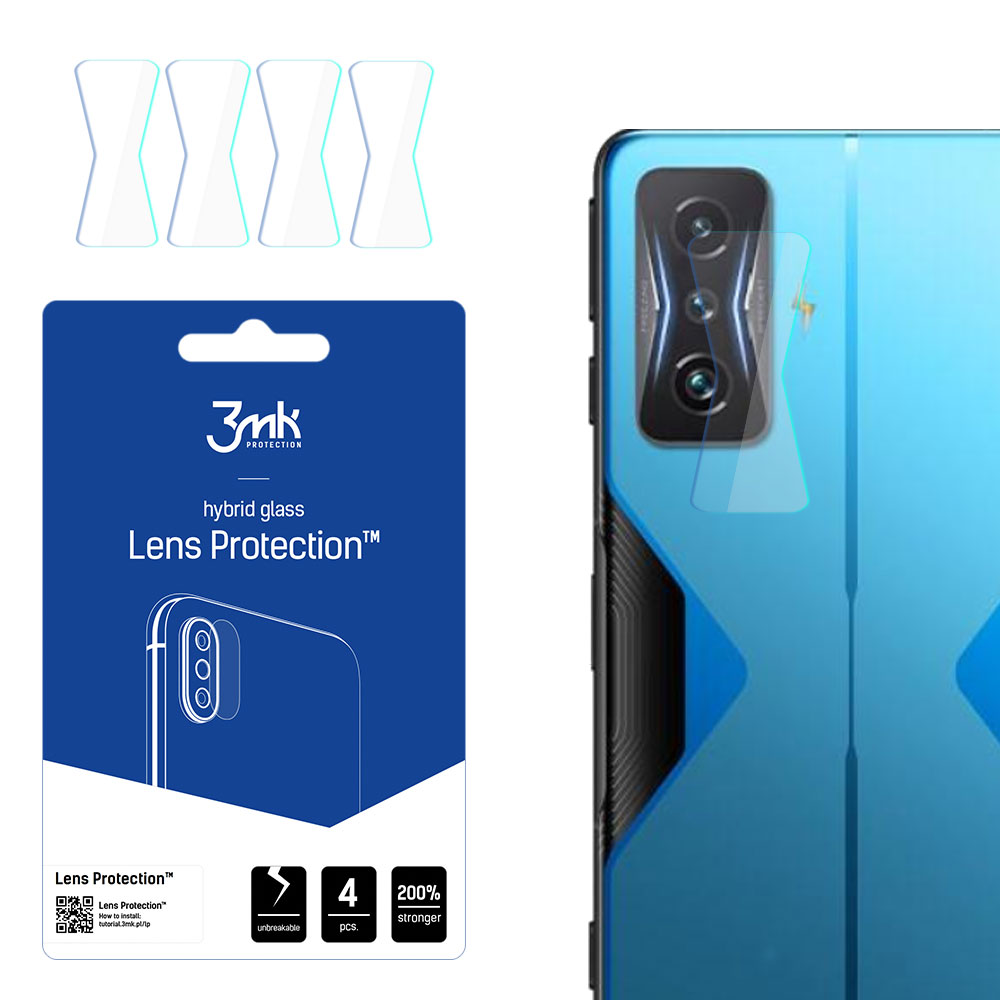 Xiaomi POCO F4 GT/Redmi K50 GE – 3mk Lens Protection kaamera objektiivi kaitse