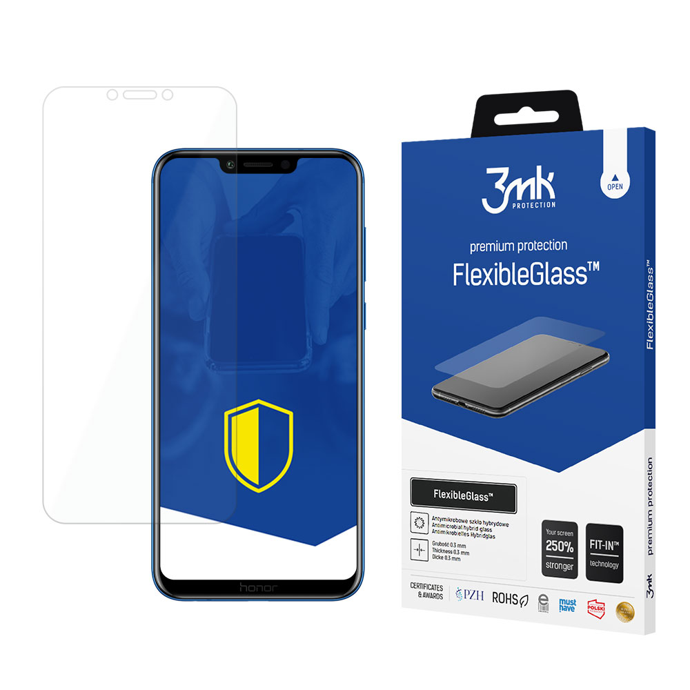 Honor Play – 3mk FlexibleGlass telefoni ekraanikaitse