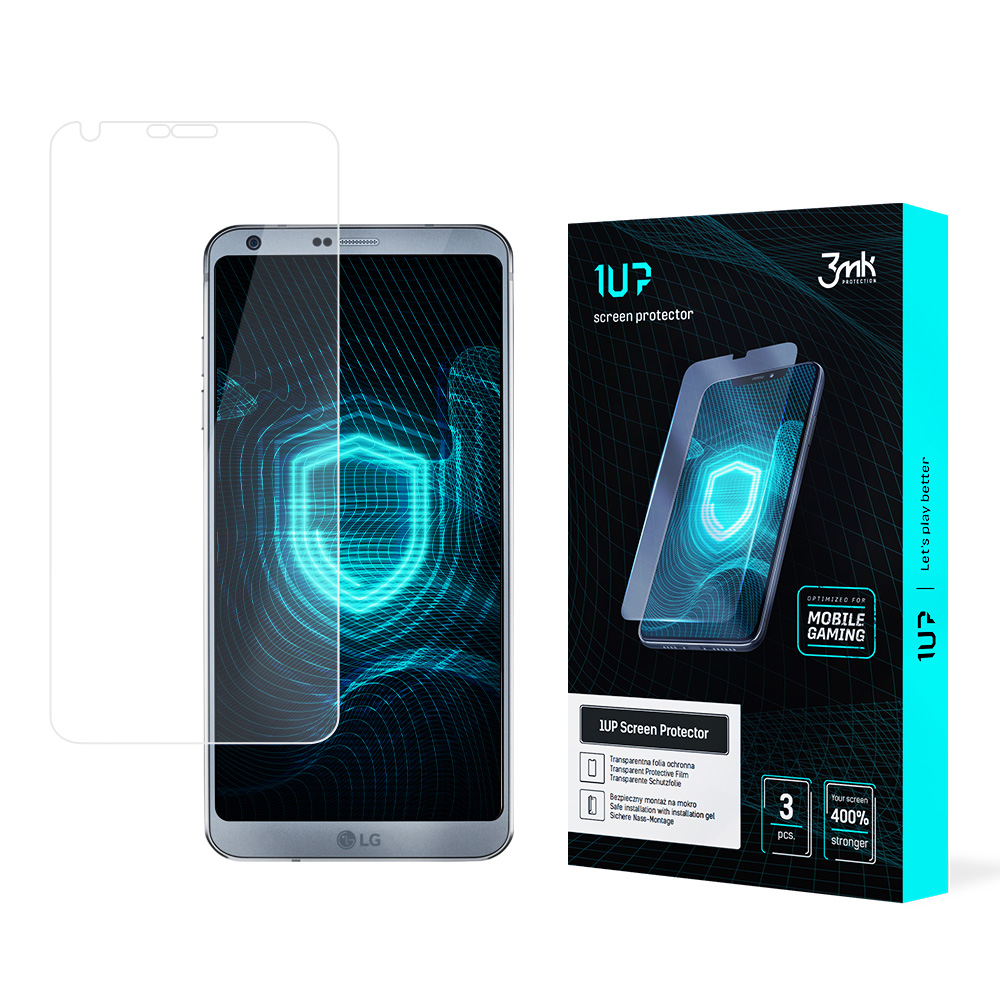 LG G6 – 3mk 1UP telefoni ekraanikaitse
