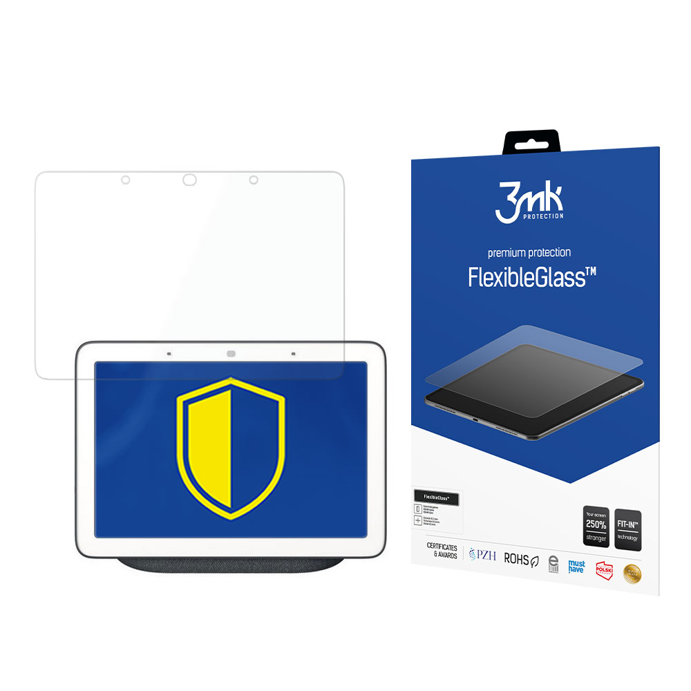 Google Nest Hub – 3mk FlexibleGlass (kuni 8.3") tahvelarvuti ekraanikaitse