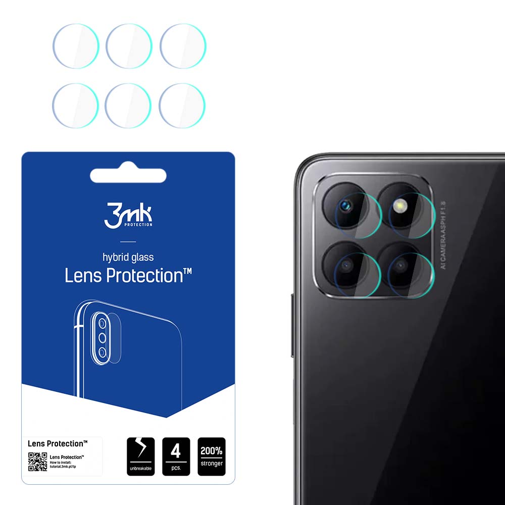 Honor 70 Lite – 3mk Lens Protection kaamera objektiivi kaitse
