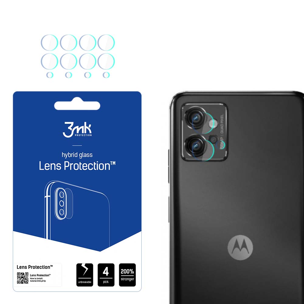 3mk Lens Protection™ hybrid camera glass jaoks Motorola Moto G32