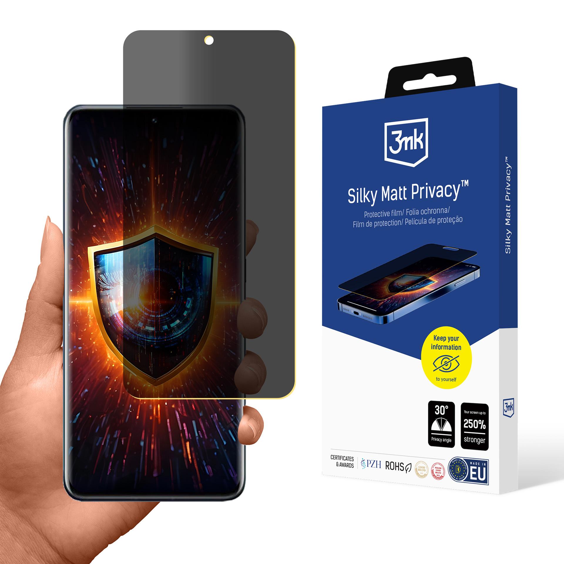 Xiaomi 12X – 3mk Silky Matt Privacy privaatsusfilter
