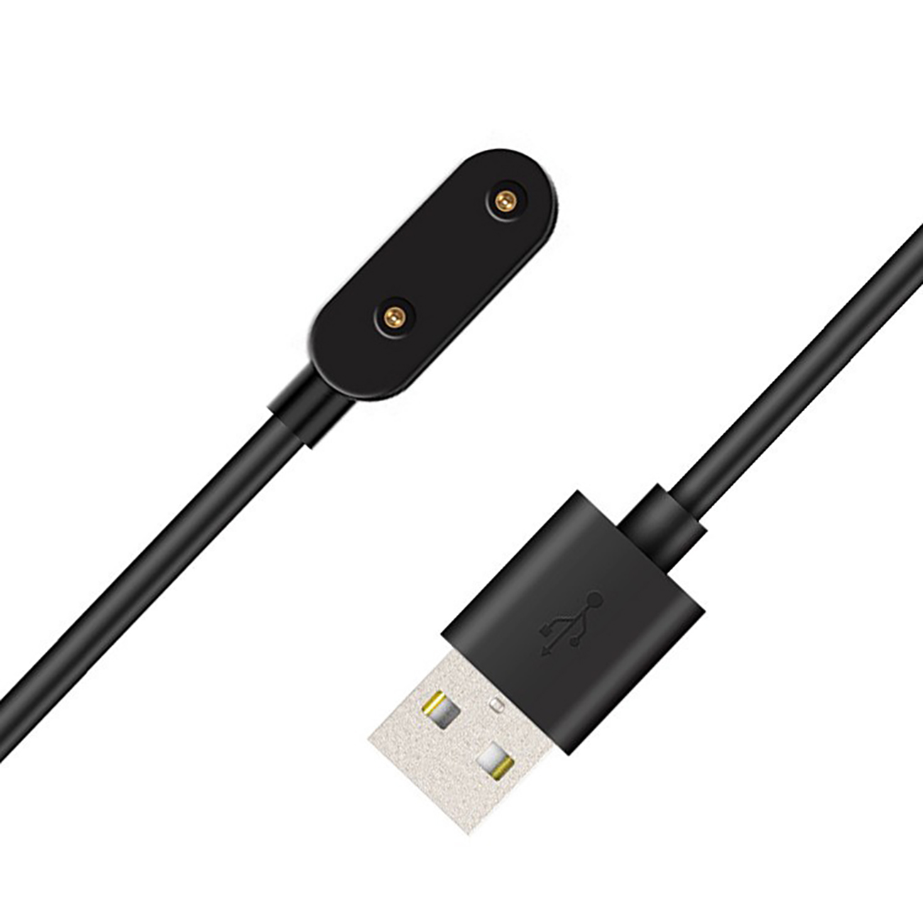 HLH-10 magnetlaadija mudelitele Huawei Band 6 / 7 / 8 / 9 / 10 ja Watch Fit 1 / 2 / 3, 1m, must