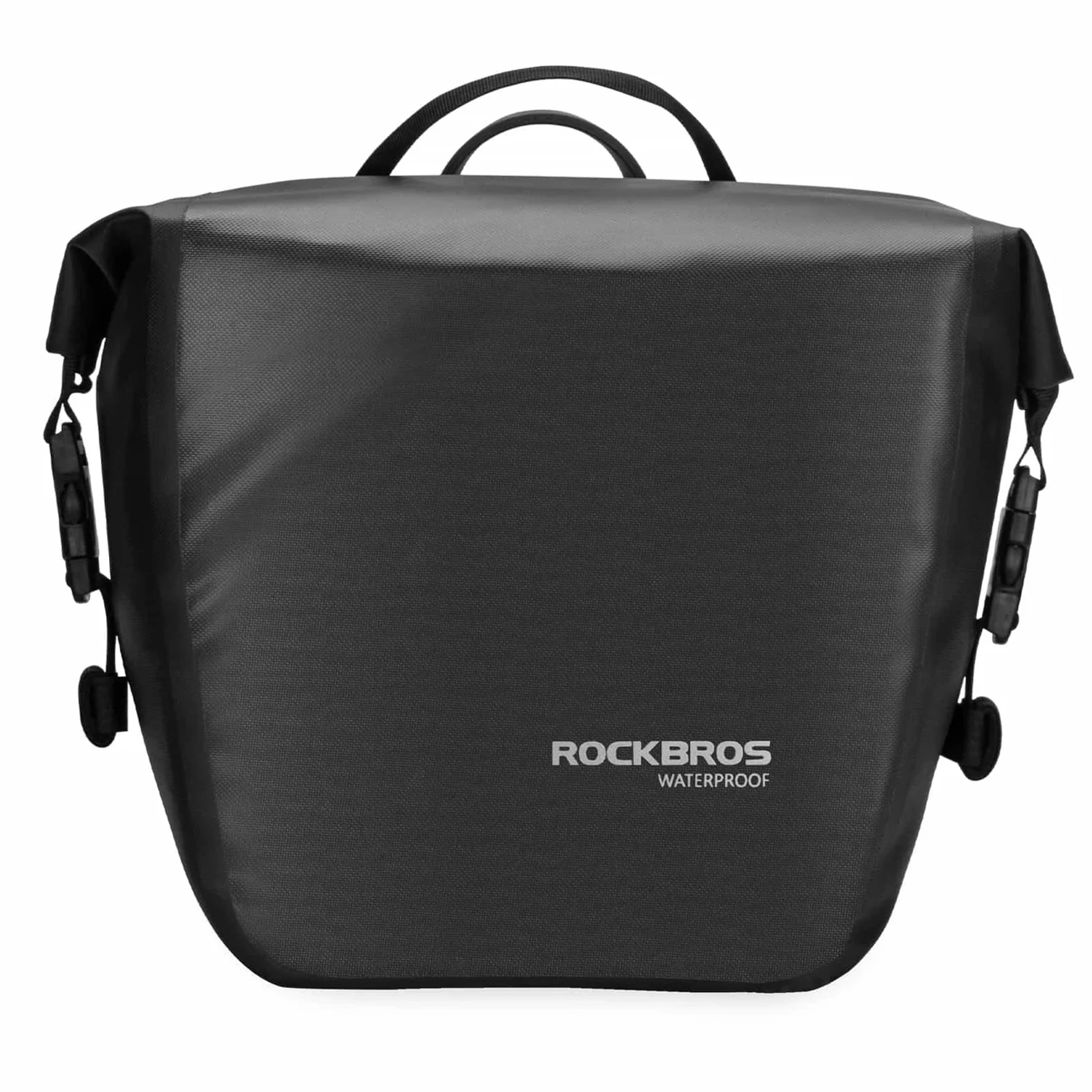 Rockbros AS-003-1BK 10-14l veekindel õlarihmaga jalgrattakott, kinnitatav ette või taha, must