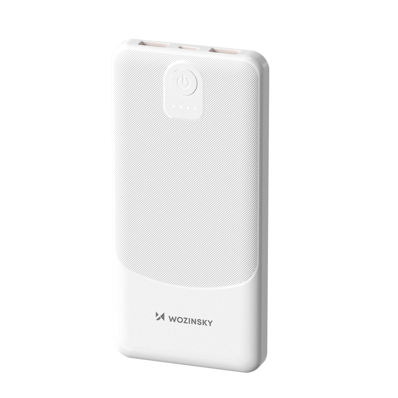Wozinsky Wpower WPBBK-3 10000 mAh 10W akupank, 2x USB-A 2A, valge