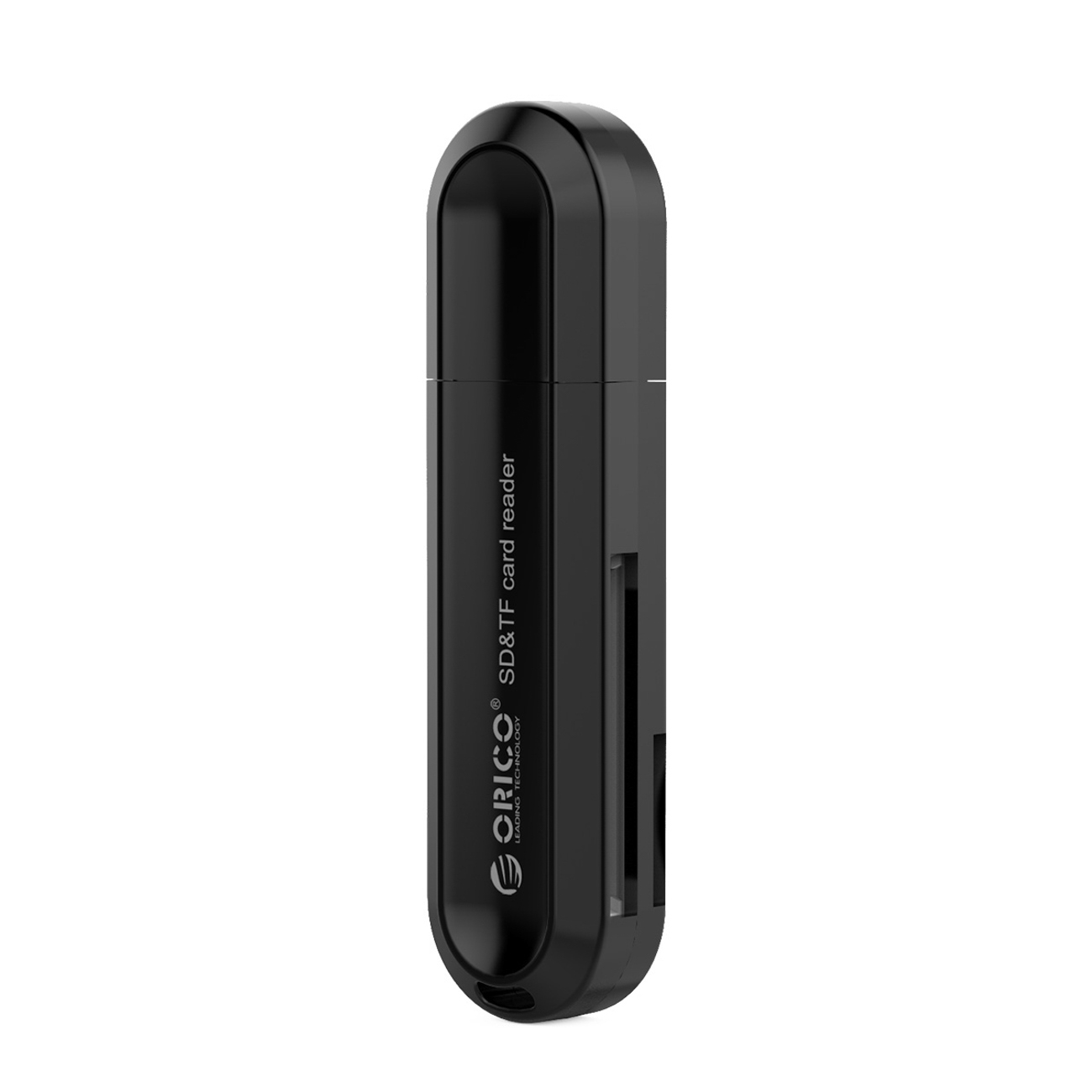 Orico CRS21 USB 3.0 SD- ja microSD-mälukaardilugeja, must