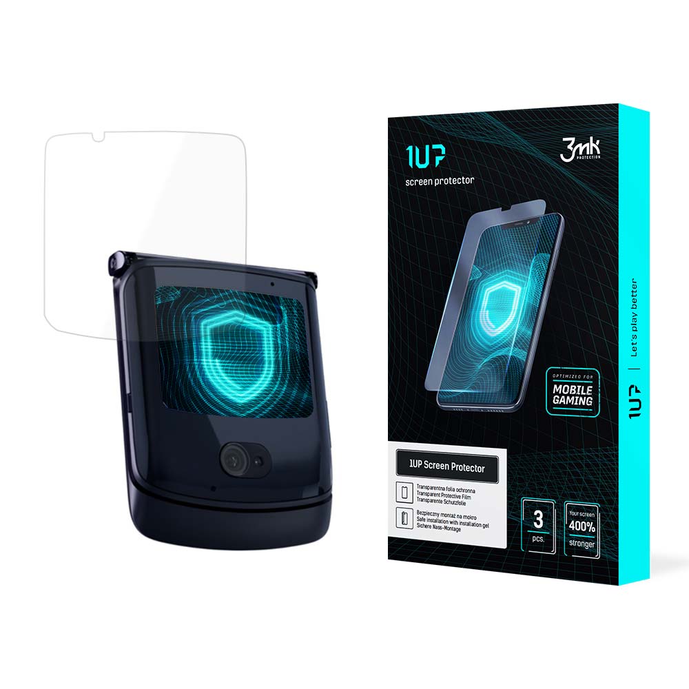 Motorola RAZR 5G (Front) – 3mk 1UP telefoni ekraanikaitse