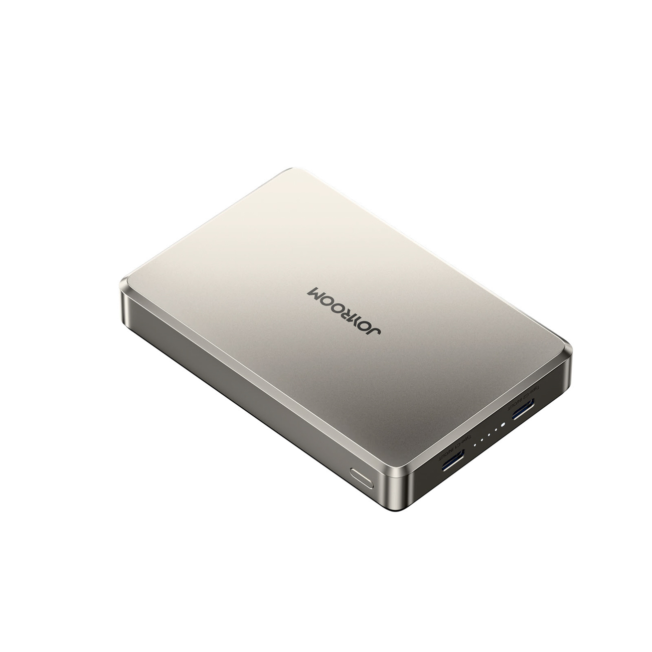 Joyroom JR-PBM08 Pro 22,5 W 10000 mAh akupank juhtmevaba laadimise ja 2 x USB-C-pordiga – titaan