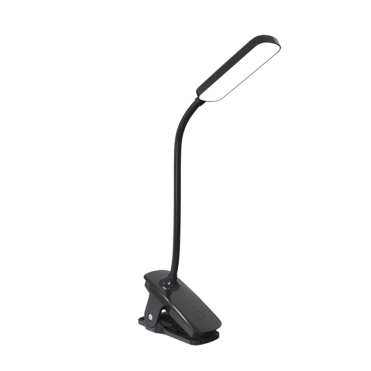 Wozinsky VT-01 Mini LED lugemislamp klambri ja 80 cm USB-C-kaabliga, must