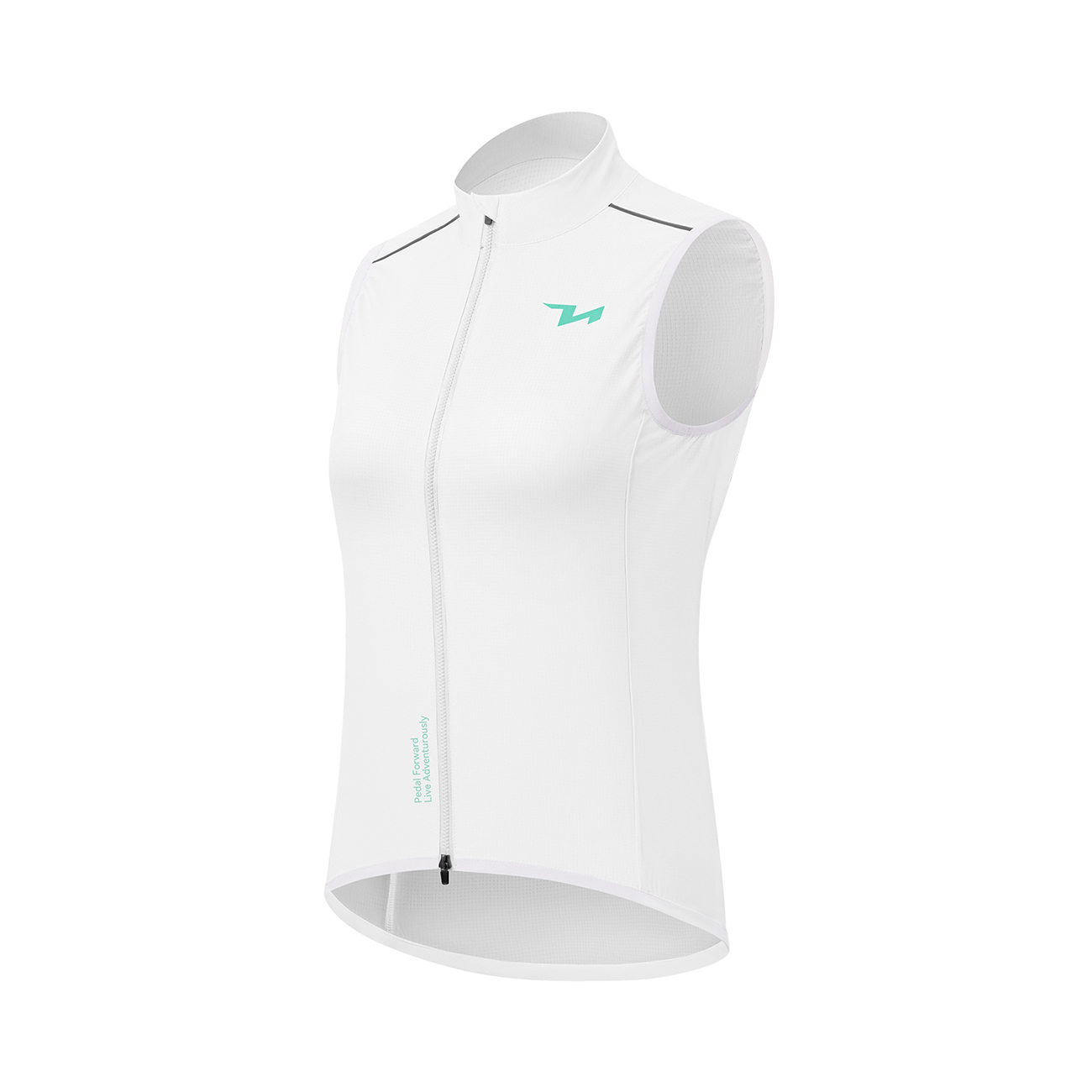Rockbros MJ008 TVI tuulekindel naiste rattavest, suurus M, valge