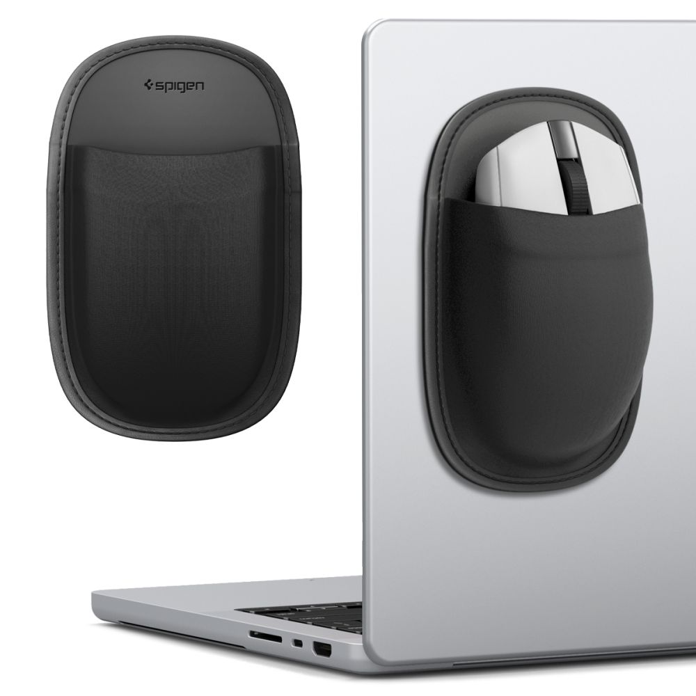 Spigen LD220 hiirekott, must