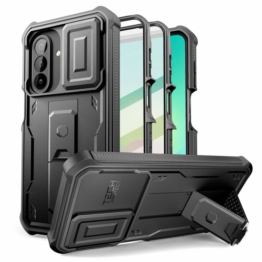 Tech-Protect Kevlar Cam+ ümbriste komplekt, 2 tk, Samsung Galaxy A27 jaoks, must