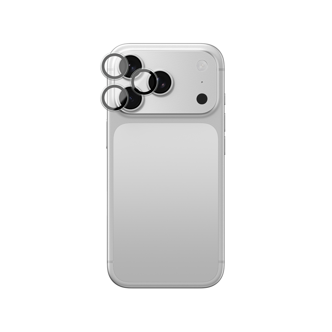 AmazingThing Titan Vision Lens safiirklaasist kaamera objektiivide kaitse mudelile iPhone 18 Pro / 18 Pro Max – värv: läbipaistev