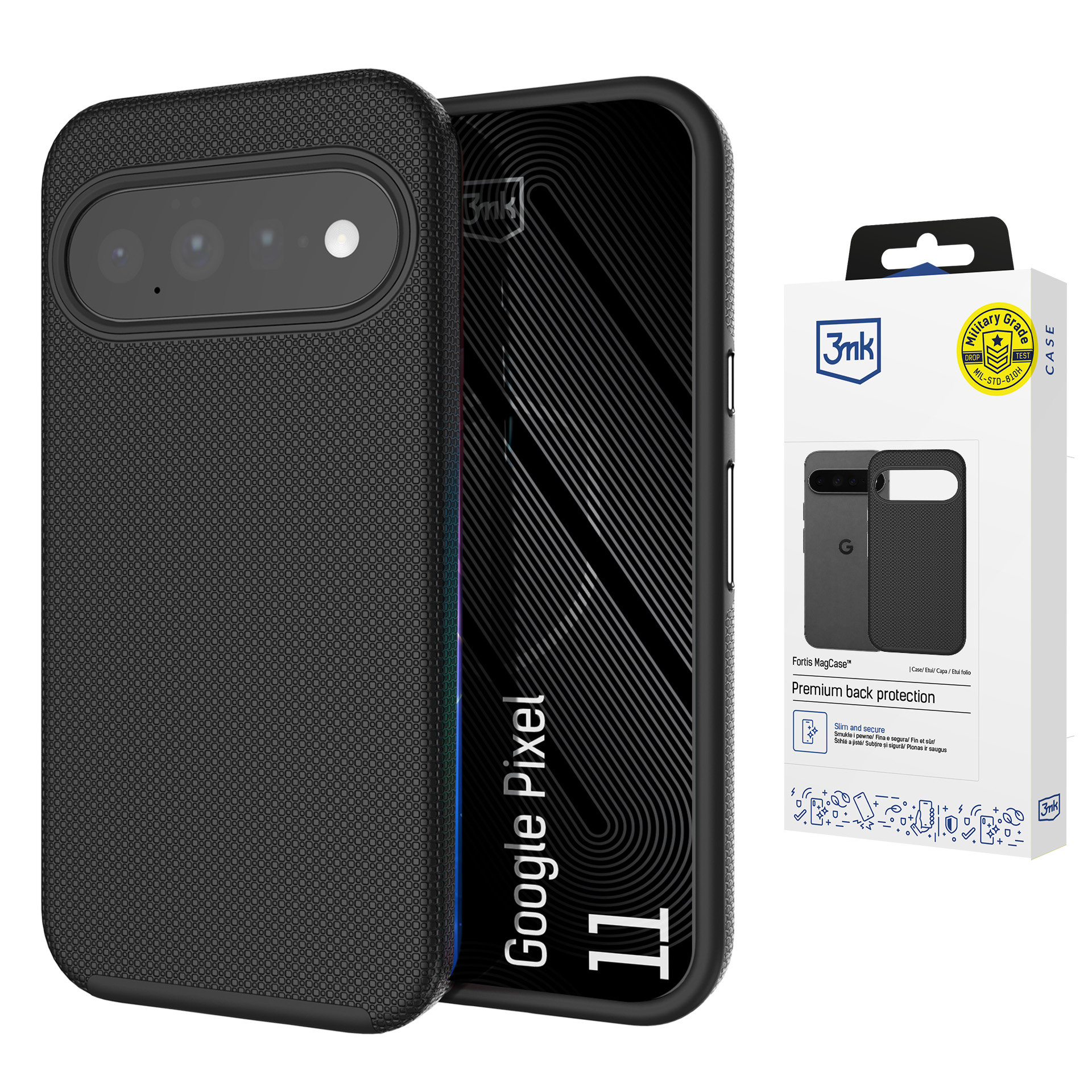 Google Pixel 11 – 3mk Fortis MagCase telefoniümbris